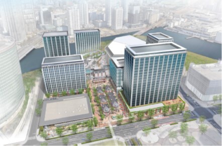 요코하마 미나토미라이21 대규모 재개발 프로젝트 소개