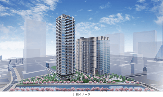Osaki Riverwalk Garden (Higashi-Gotanda 2-chome District 3, Type 1 Urban Area) Redevelopment Project Update