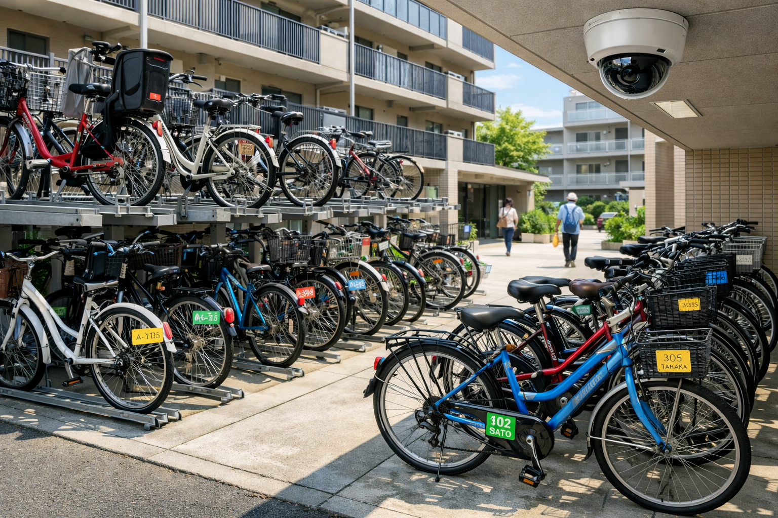 マンション駐輪場のトラブル対策と管理方法｜台数不足・放置自転車の解決策