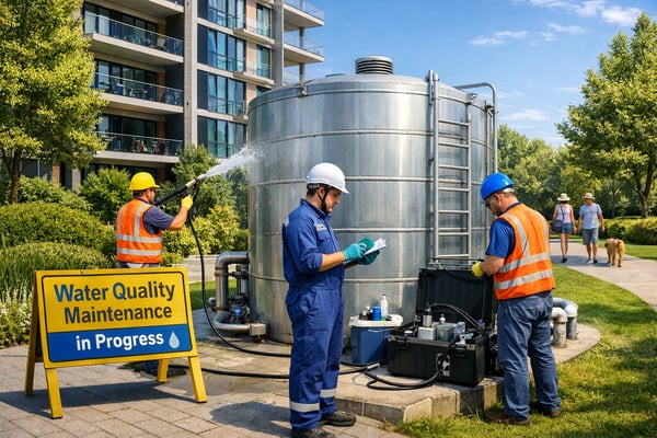 マンション・アパートの貯水槽清掃｜法的義務・手順・業者選びのポイントを解説