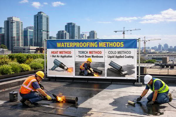 アスファルト防水とは？3つの工法比較・メンテナンス時期・業者選びのポイント