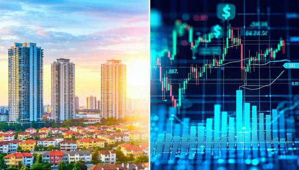 Comparativa entre inversión inmobiliaria y renta variable: claves esenciales