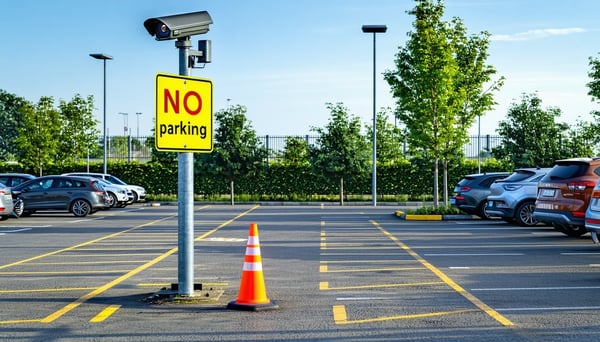 Cómo tratar el estacionamiento no autorizado.
