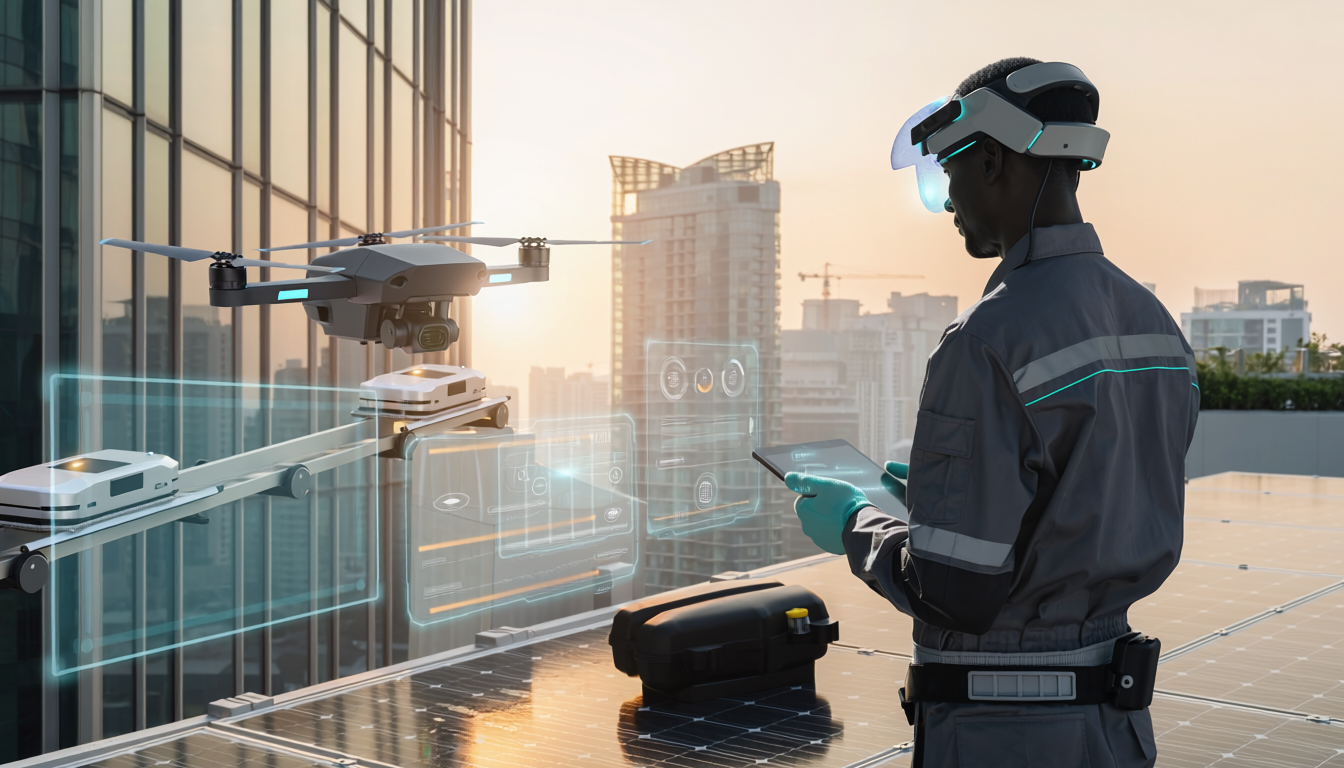 L'avenir de l'IA × maintenance des bâtiments | Vue d'ensemble de la transformation du secteur par la maintenance préventive IoT et les robots de nettoyage