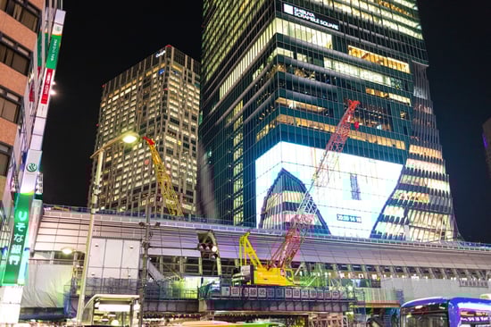 宮益坂地区市街地再開発事業の詳細（東京都2025年4月28日発表資料より）