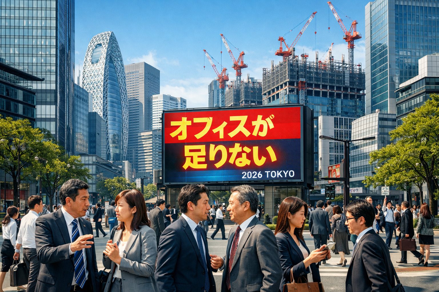 「オフィスが足りない」は本当か