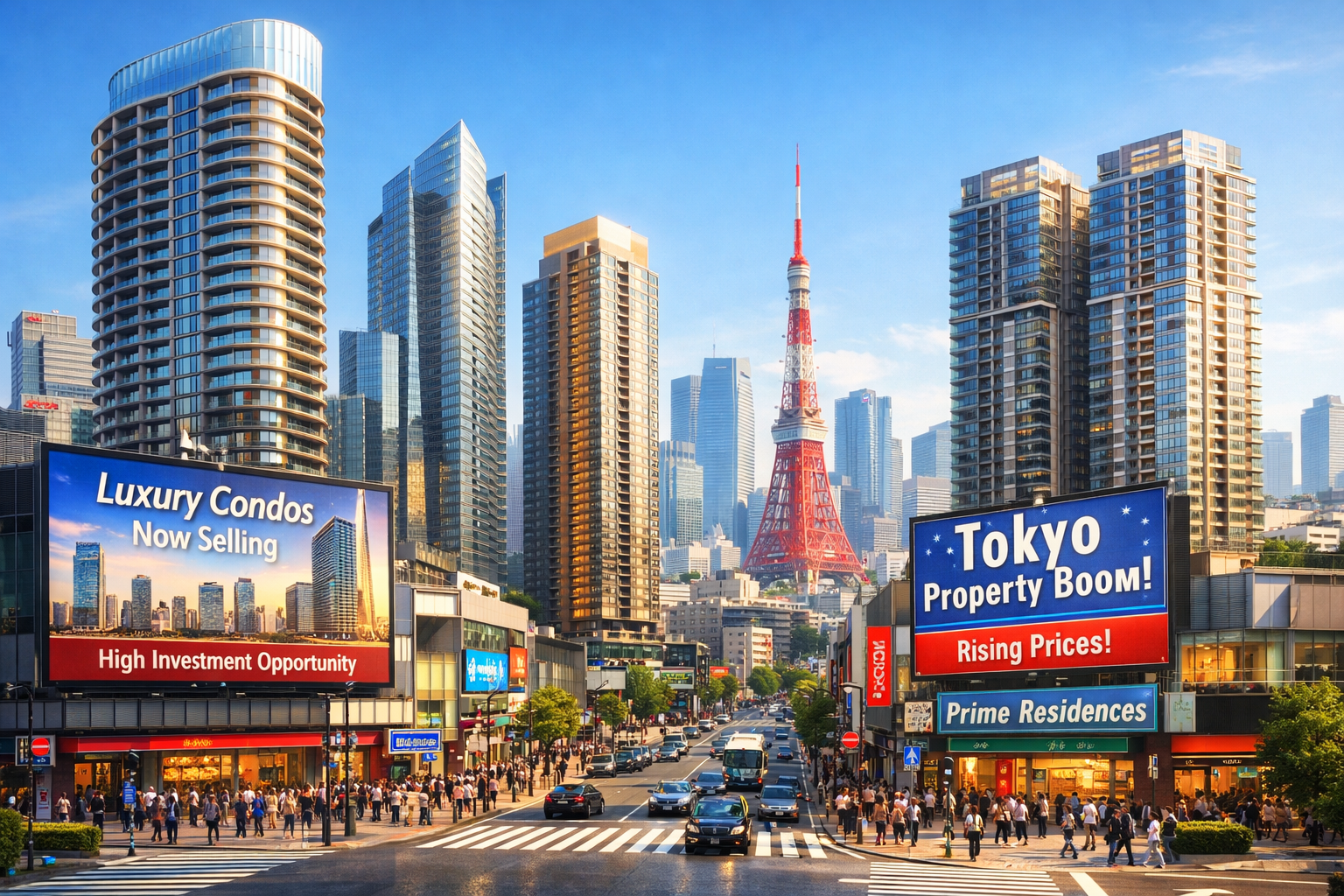 A Valorização dos Imóveis nos 23 Bairros de Tóquio e o Impacto dos Investidores Estrangeiros | Realidade e Perspectivas do Mercado de Apartamentos no Centro da Cidade