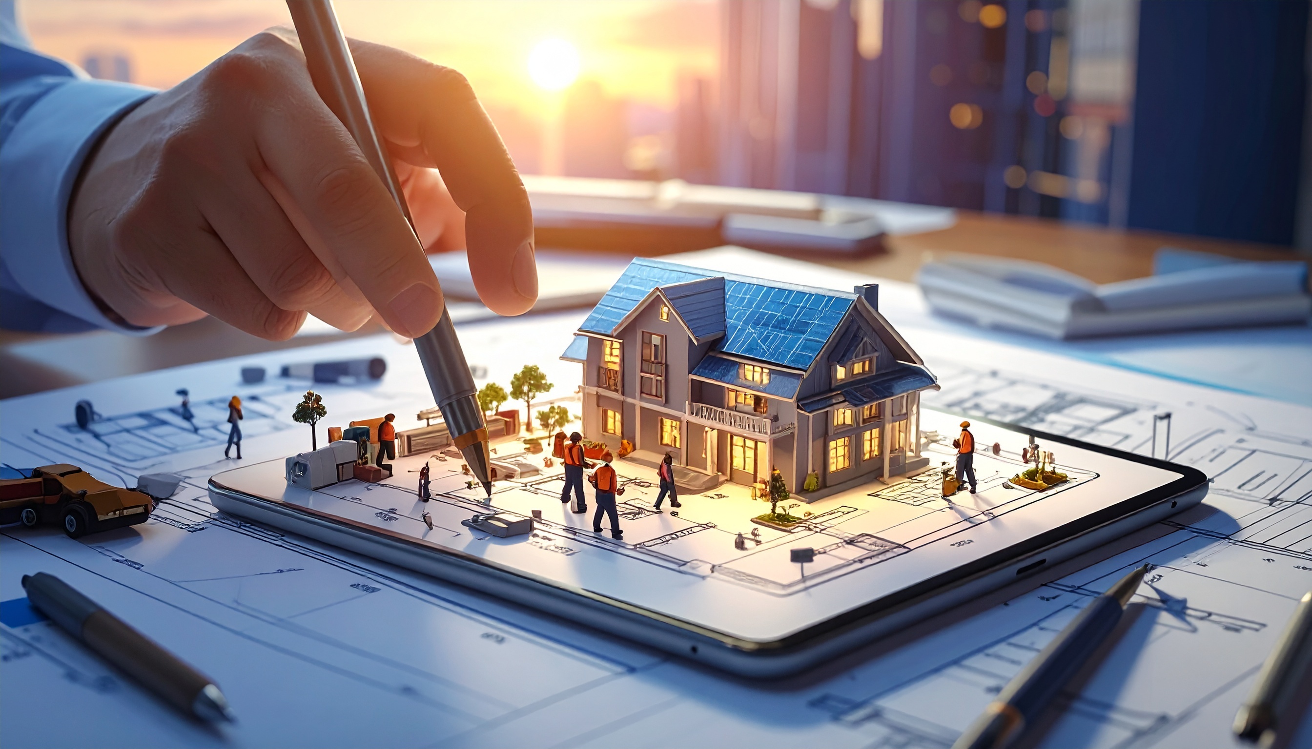 Comment améliorer la productivité dans l'immobilier ? Stratégie d'équilibre entre technologie et investissement humain